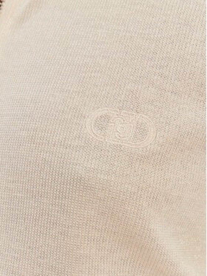 Liu Jo Sport Top TA6174 J3845 Écru Regular Fit