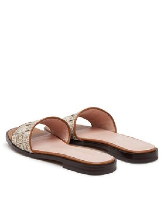 Coccinelle Klapki E4 SVR 17 02 01 Beżowy