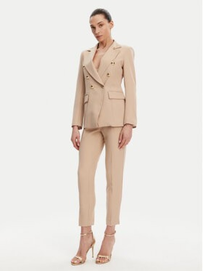 Maryley Marynarka 25EB139/43PG Beżowy Regular Fit