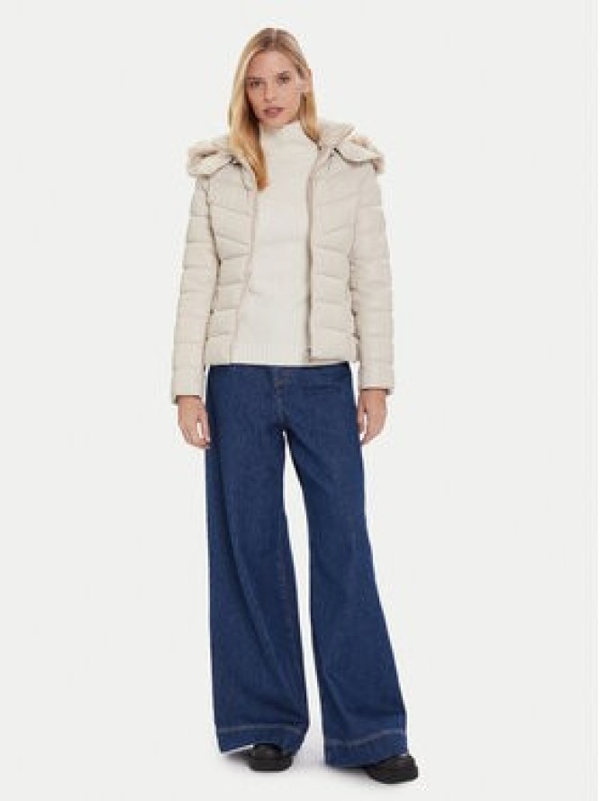 Morgan Kurtka zimowa 242-GKIDIA Beżowy Regular Fit