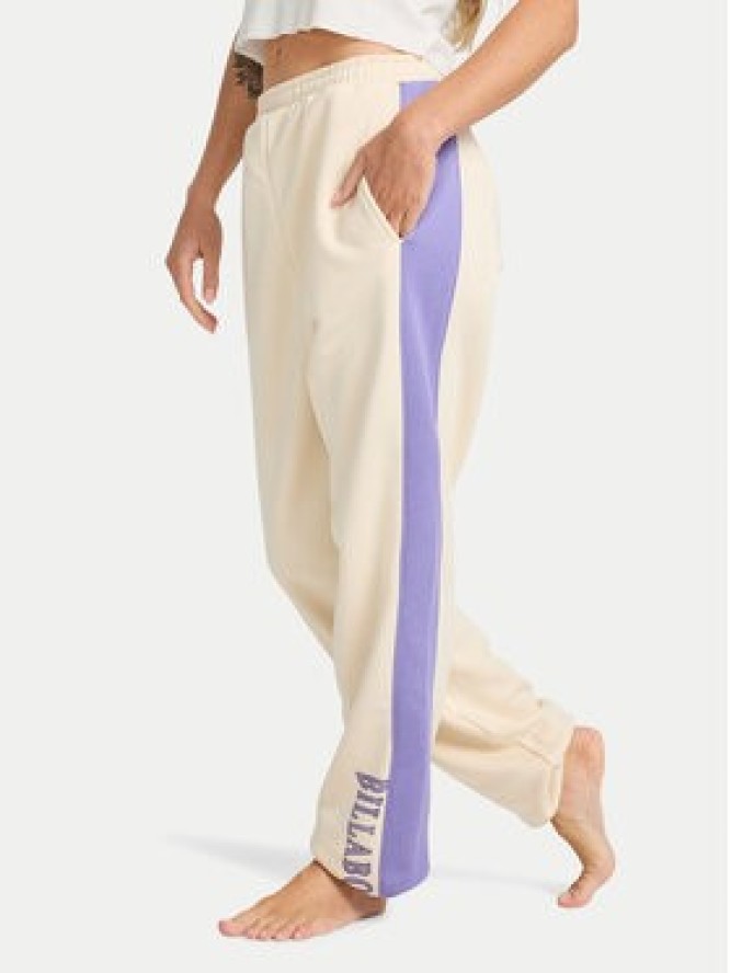Billabong Spodnie dresowe 73 EBJFB03002 Beżowy Loose Fit