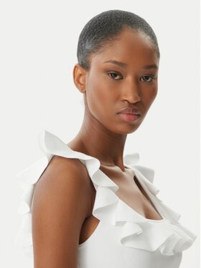 MICHAEL Michael Kors Bluzka MS661G033D Biały Slim Fit