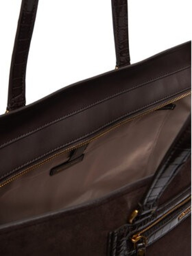 MICHAEL Michael Kors Torebka Jet Set Travel 30F6ATVT4S Brązowy ciemny