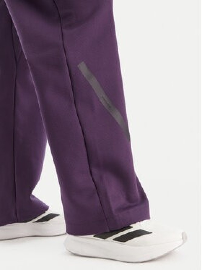 adidas Spodnie dresowe Z.N.E. Barrel KB9441 Fioletowy Loose Fit