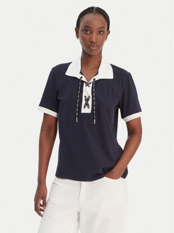 Liu Jo Sport T-Shirt TA6176 JS003 Granatowy Regular Fit