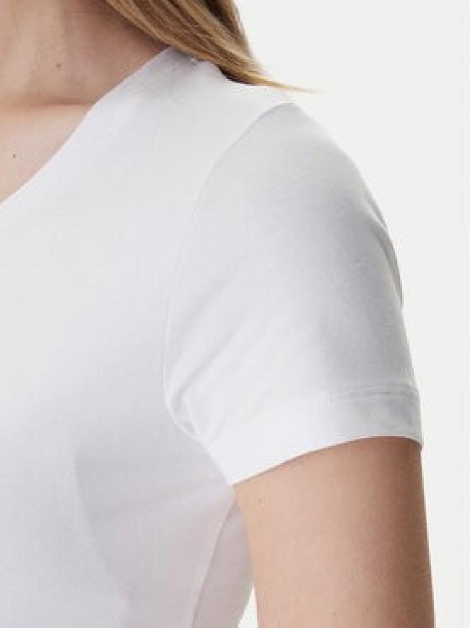 EA7 Emporio Armani T-Shirt 7W000977 AF10373 Biały Regular Fit