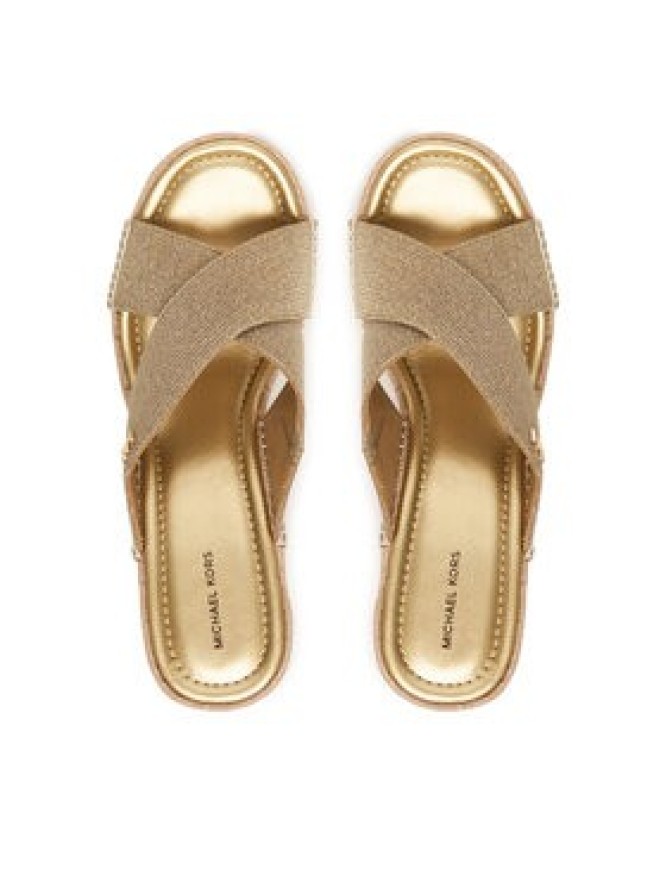 MICHAEL Michael Kors Espadryle Kenzie 40S6KZMS6D Złoty