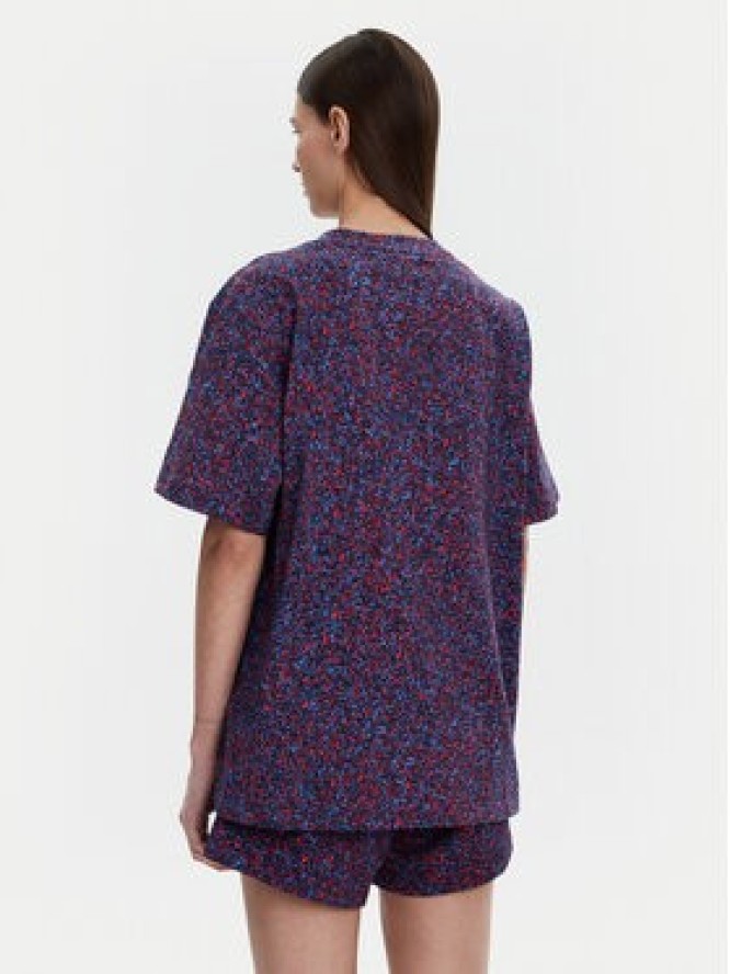 adidas by Stella McCartney T-Shirt Printed JJ0083 Granatowy Loose Fit