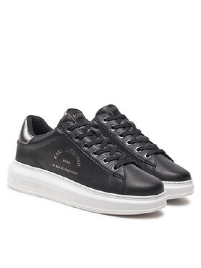 KARL LAGERFELD Sneakersy KL62538K Czarny