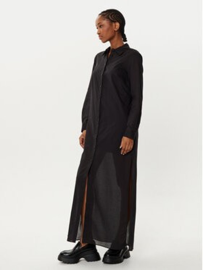 MICHAEL Michael Kors Sukienka koszulowa MR5829W4YJ Czarny Regular Fit