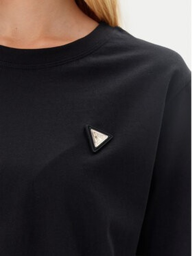 Guess T-Shirt V4BI21 I3Z14 Czarny Relaxed Fit