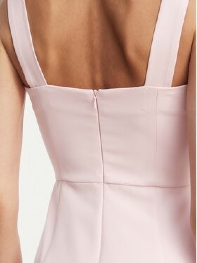 ACCESS FASHION Sukienka koktajlowa 63-3428-135 Różowy jasny Regular Fit