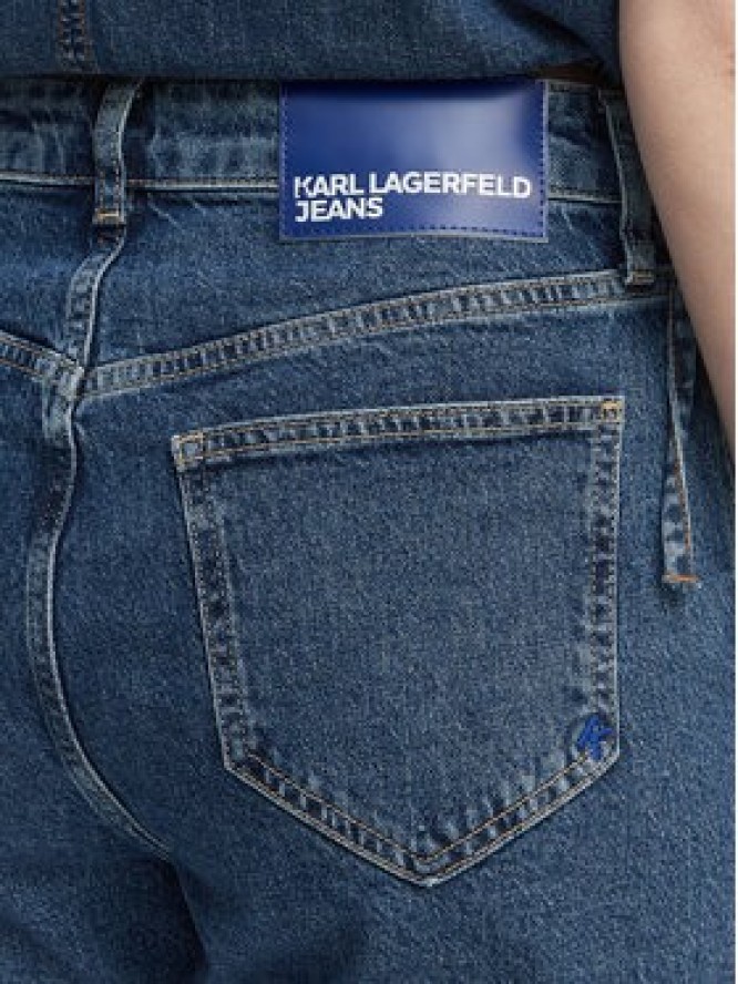 Karl Lagerfeld Jeans Jeansy B2W10086 Niebieski Straight Fit