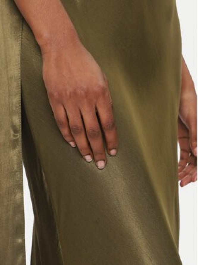 ViCOLO Sukienka wieczorowa TD0766 Khaki Regular Fit