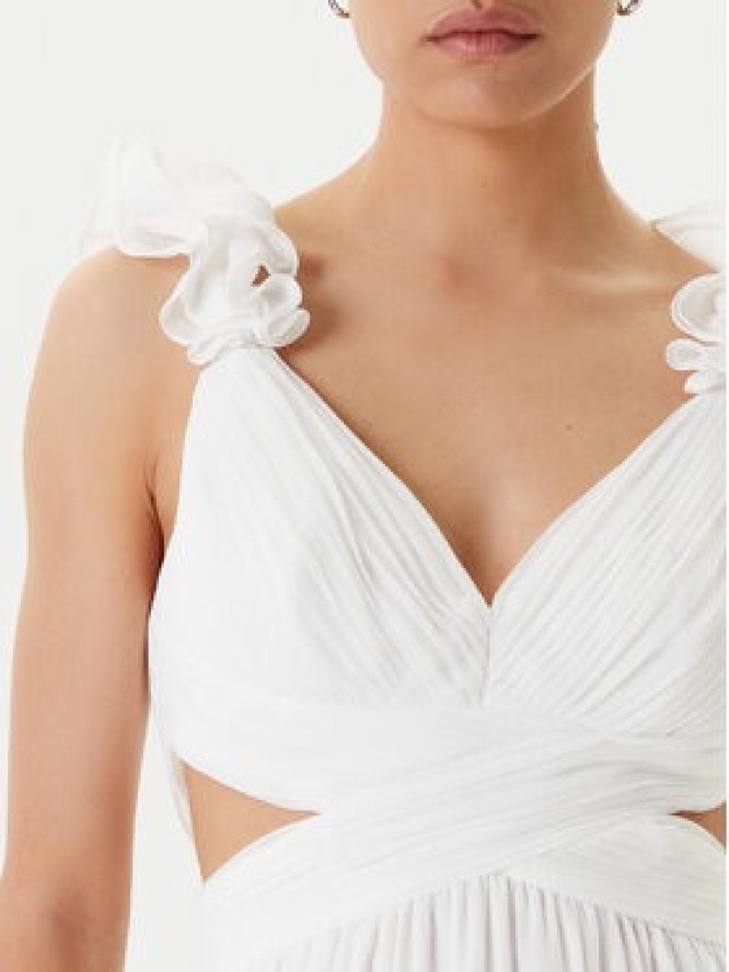 Morgan Sukienka wieczorowa 251-RISSAL Biały Regular Fit