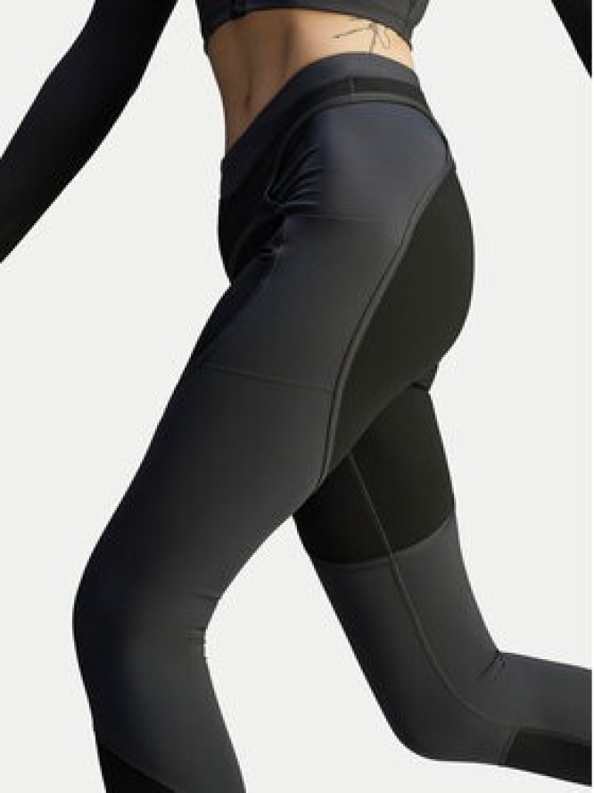 adidas by Stella McCartney Legginsy Two-tone JM0302 Czarny Slim Fit