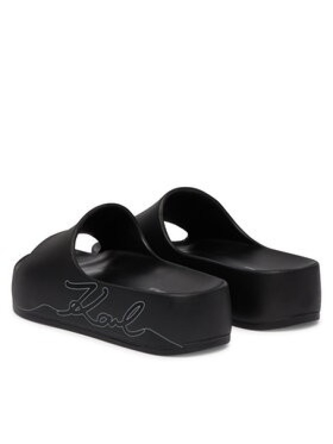 KARL LAGERFELD Klapki Kobo II KL86048F Czarny