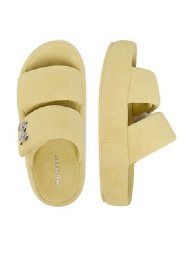 Juicy Couture Klapki CEO-WSS21515-06 Żółty