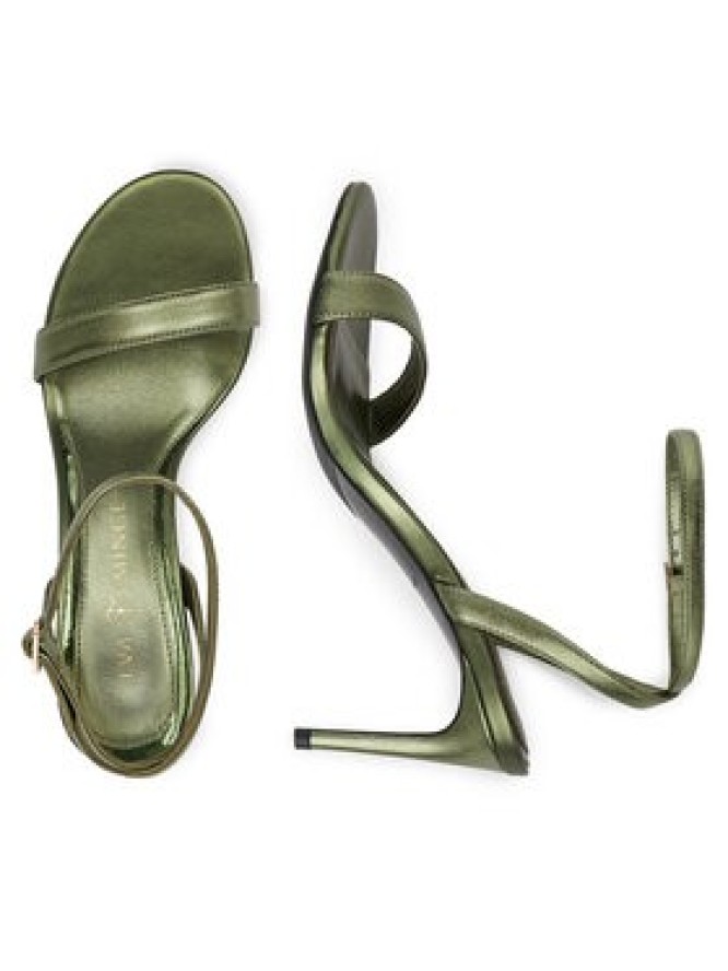 Eva Minge Sandały AGERATUM-LT133-6 Zielony