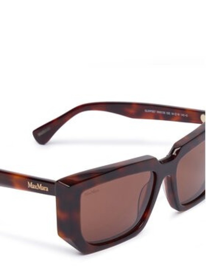 Max Mara Okulary przeciwsłoneczne MM0126 52E Brązowy