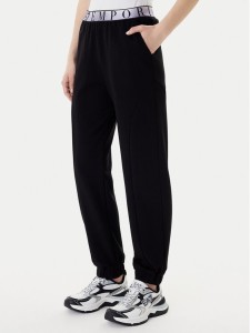 EA7 Emporio Armani Spodnie dresowe 7W001154 AF12501 UC001 Czarny Regular Fit