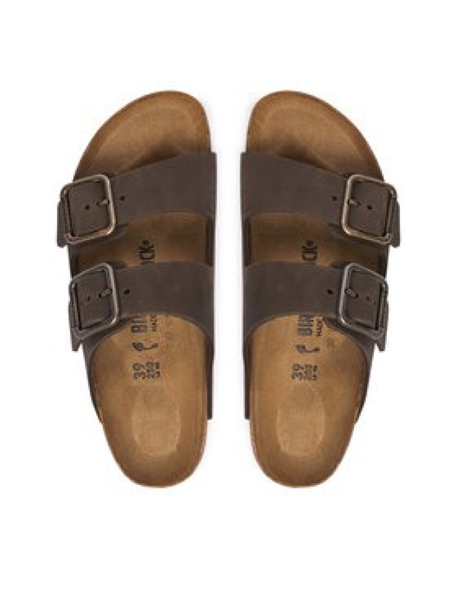 Birkenstock Klapki Arizona Wire Buckle 1032764 Beżowy ciemny