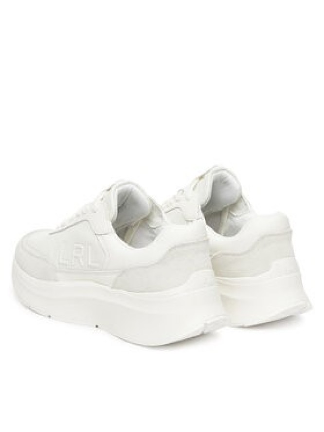 LAUREN RALPH LAUREN Sneakersy 802969384001 Biały