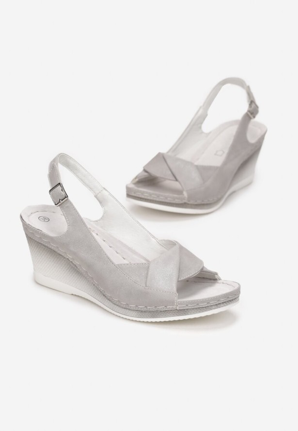 Jasnoszare Sandały Phinippe