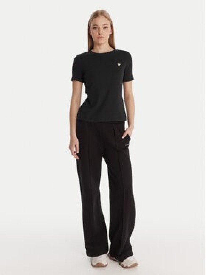 Guess T-Shirt V6RI17 KD741 Czarny Regular Fit