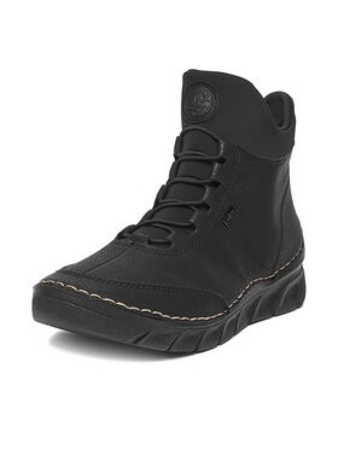 Rieker Trzewiki 55069-00 Czarny