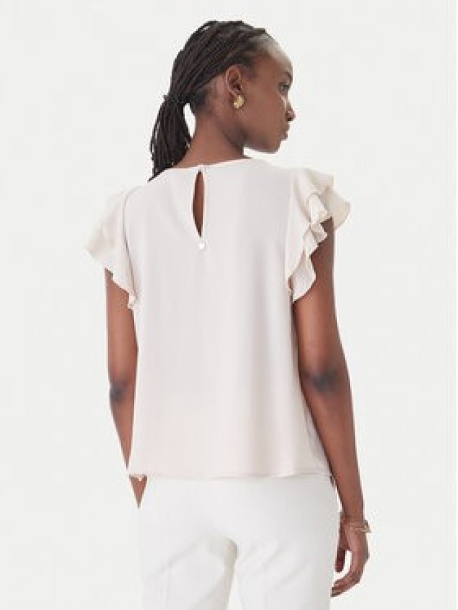 Rinascimento Bluzka CFC0127449003 Beżowy Regular Fit