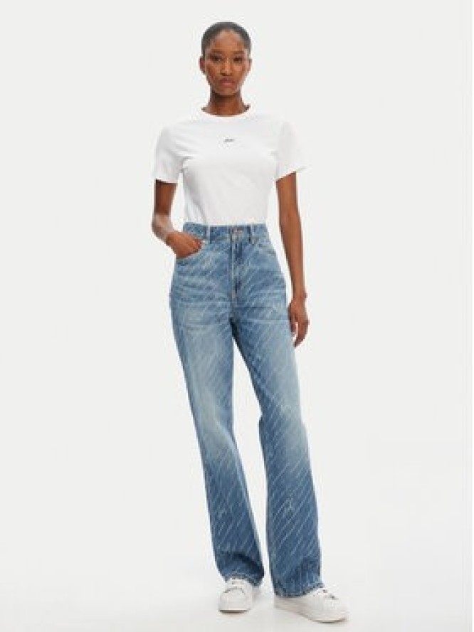 BOSS T-Shirt C_Elogo_5 50547547 Biały Slim Fit