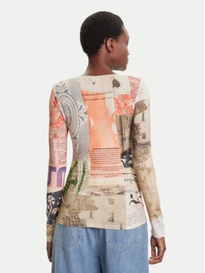 Desigual Bluzka Limbani 25WWTK33 Kolorowy Regular Fit