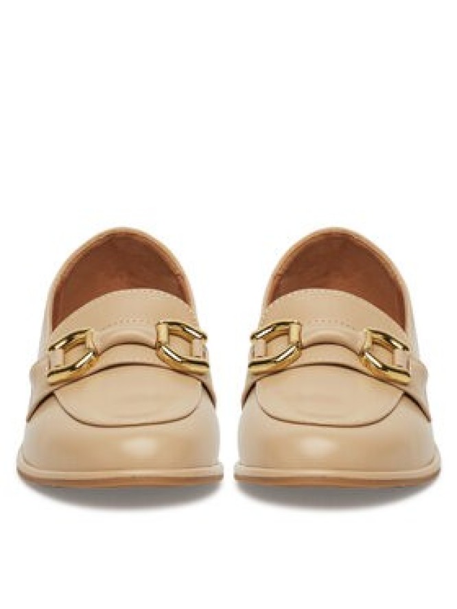 DeeZee Loafersy Y066 Beżowy