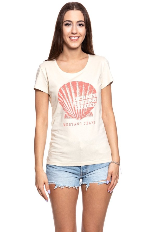 MUSTANG T SHIRT DAMSKI Alexia C Print 1009394 3248