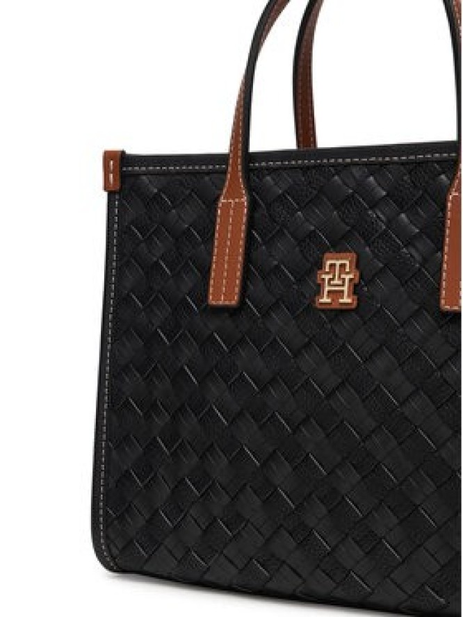Tommy Hilfiger Torebka Th City Mini Tote AW0AW18393 Czarny