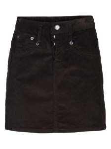 Herrlicher Spódnica sztruksowa w kolorze brązowym rozmiar: W28