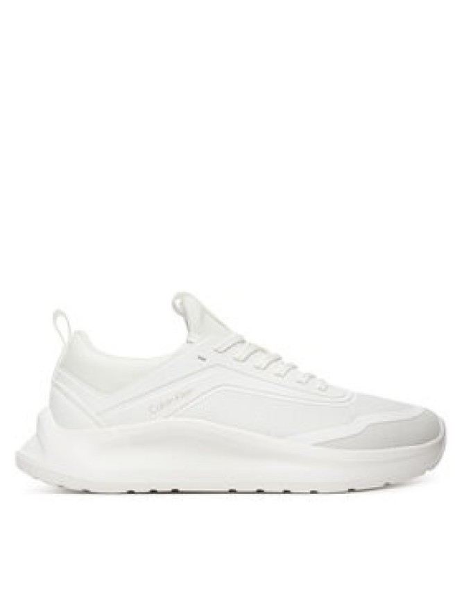 Calvin Klein Sneakersy Light Eva Run Sock Mesh HW0HW03023 Biały