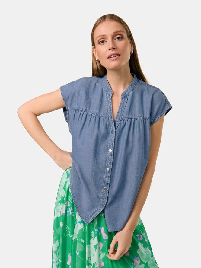 Gerry Weber Bluzka w kolorze niebieskim rozmiar: 36