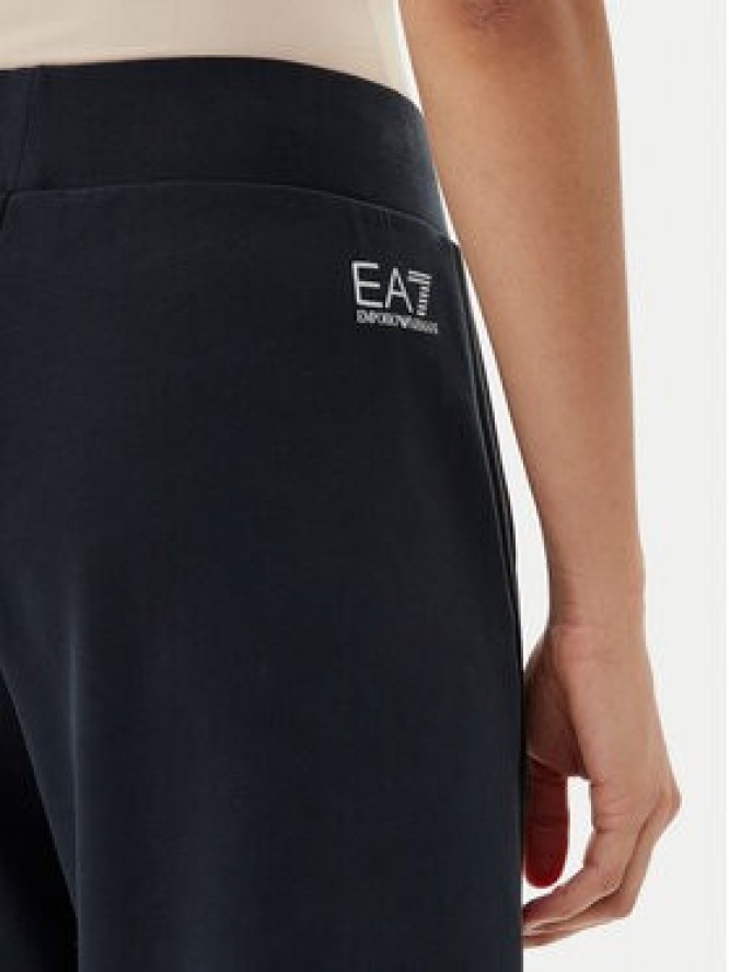 EA7 Emporio Armani Spodnie dresowe 7W000174 AF12643 UC001 Czarny Regular Fit