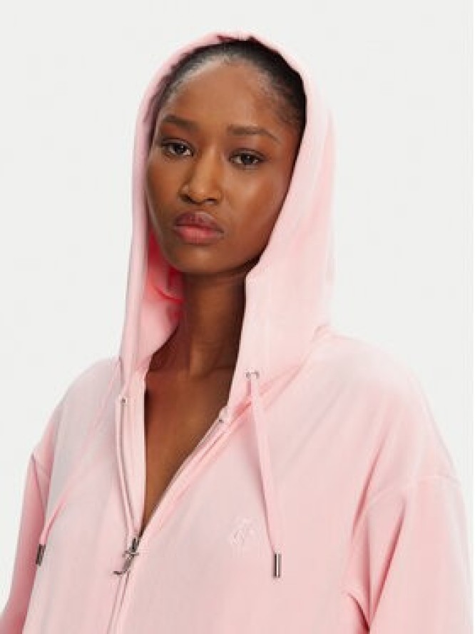 Juicy Couture Bluza Halan JCWAS24342 Różowy Oversize