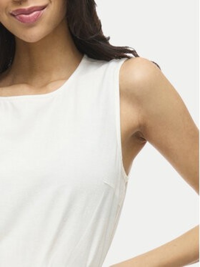 Vila Kombinezon Prisilla 14104792 Biały Regular Fit