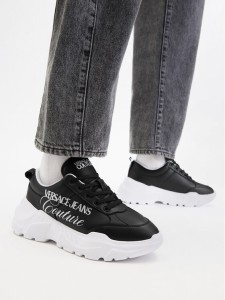 Versace Jeans Couture Sneakersy 80VA3SC1 ZPB69 899 Czarny