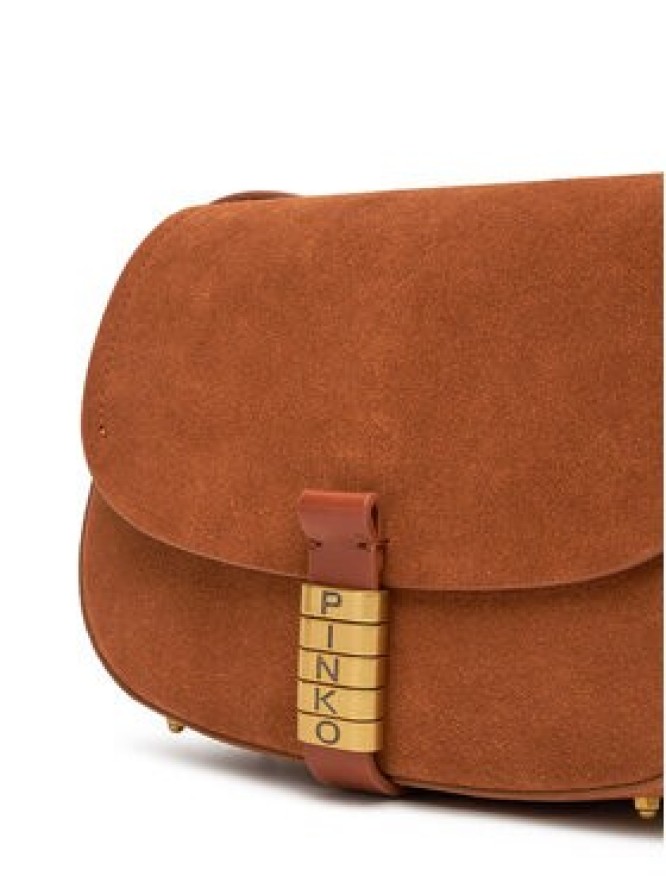 PINKO Torebka Saddle Mini PE PLTT 103831 A29N Brązowy