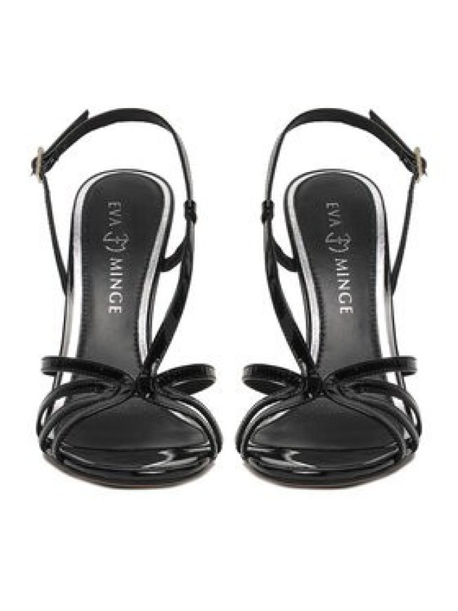 Eva Minge Sandały EO-SELA-LT934-83 Czarny