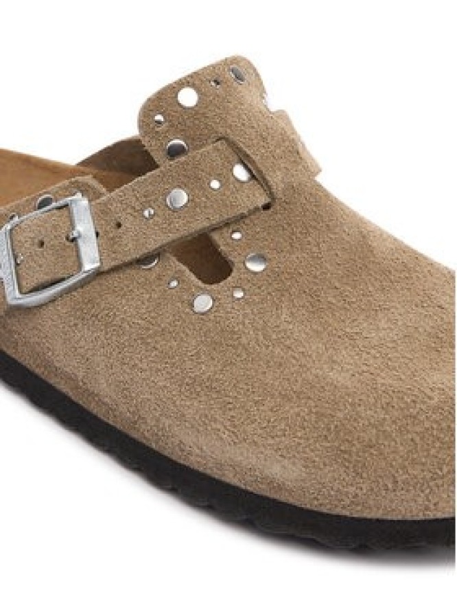 Birkenstock Klapki Boston Rivet 1030418 Beżowy