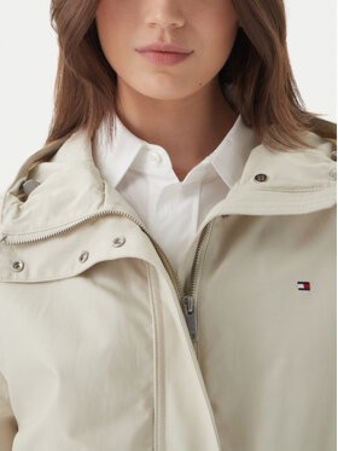 Tommy Hilfiger Kurtka przejściowa Utility WW0WW48612 Beżowy jasny Relaxed Fit