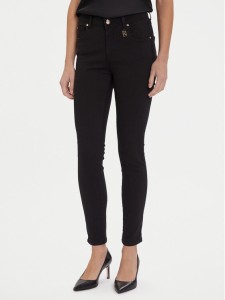 Gaudi Jeansy 521BD25001 Czarny Slim Fit