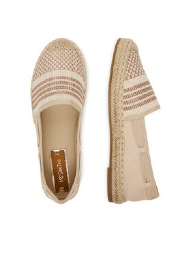DeeZee Espadryle LE601-139 Beżowy