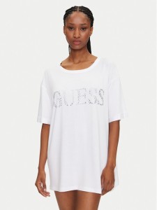 Guess T-Shirt E5GI07 K68D2 Biały Regular Fit